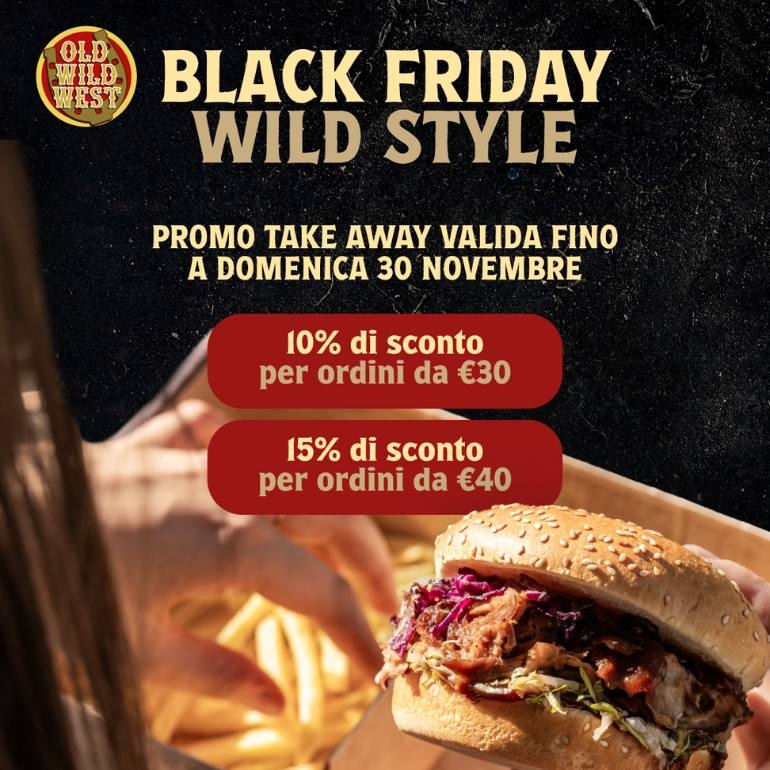 Black Friday in stile Wild!